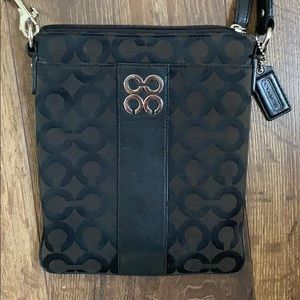 Black Coach crossbody
